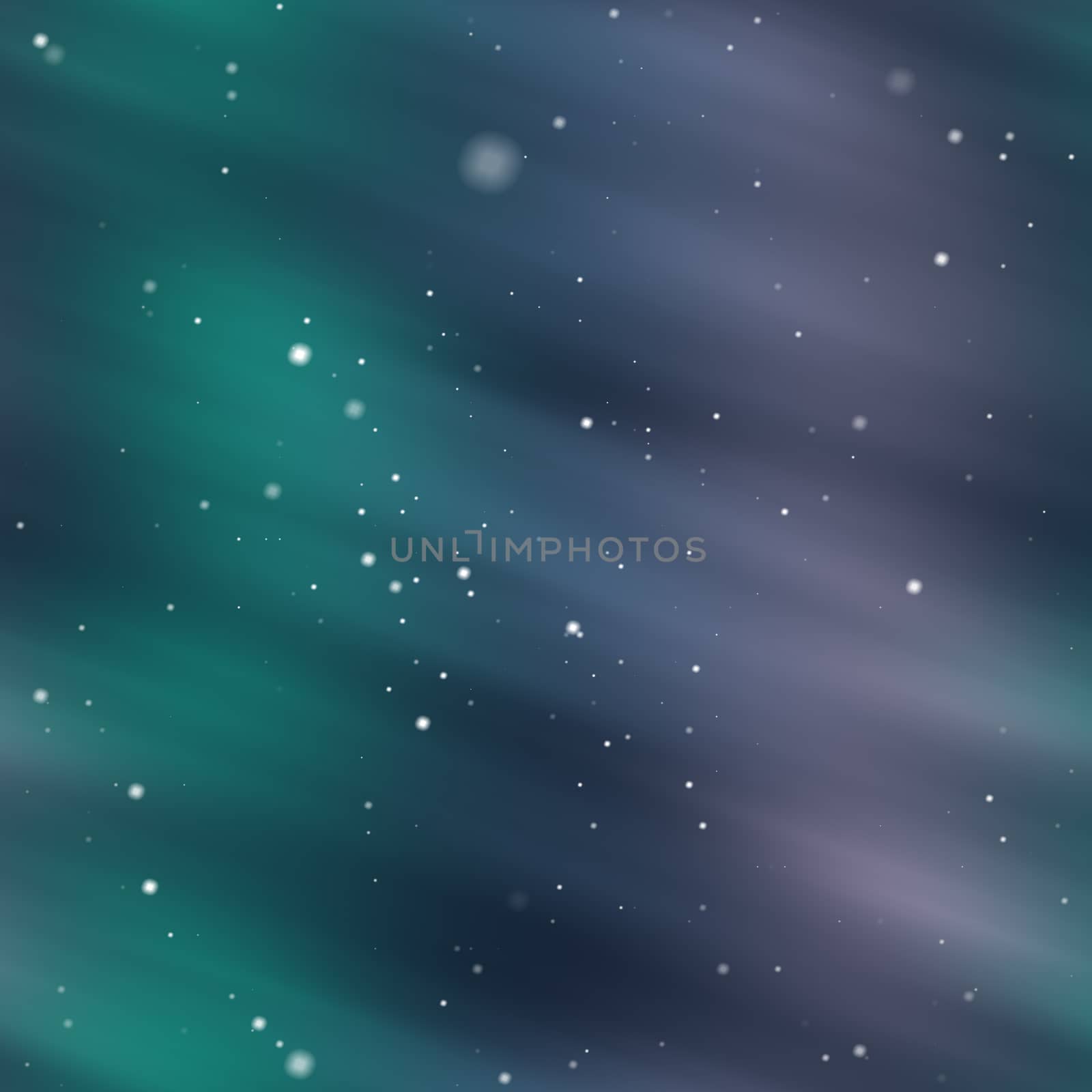 Aurora borealis seamless computer generated image by Nanisimova