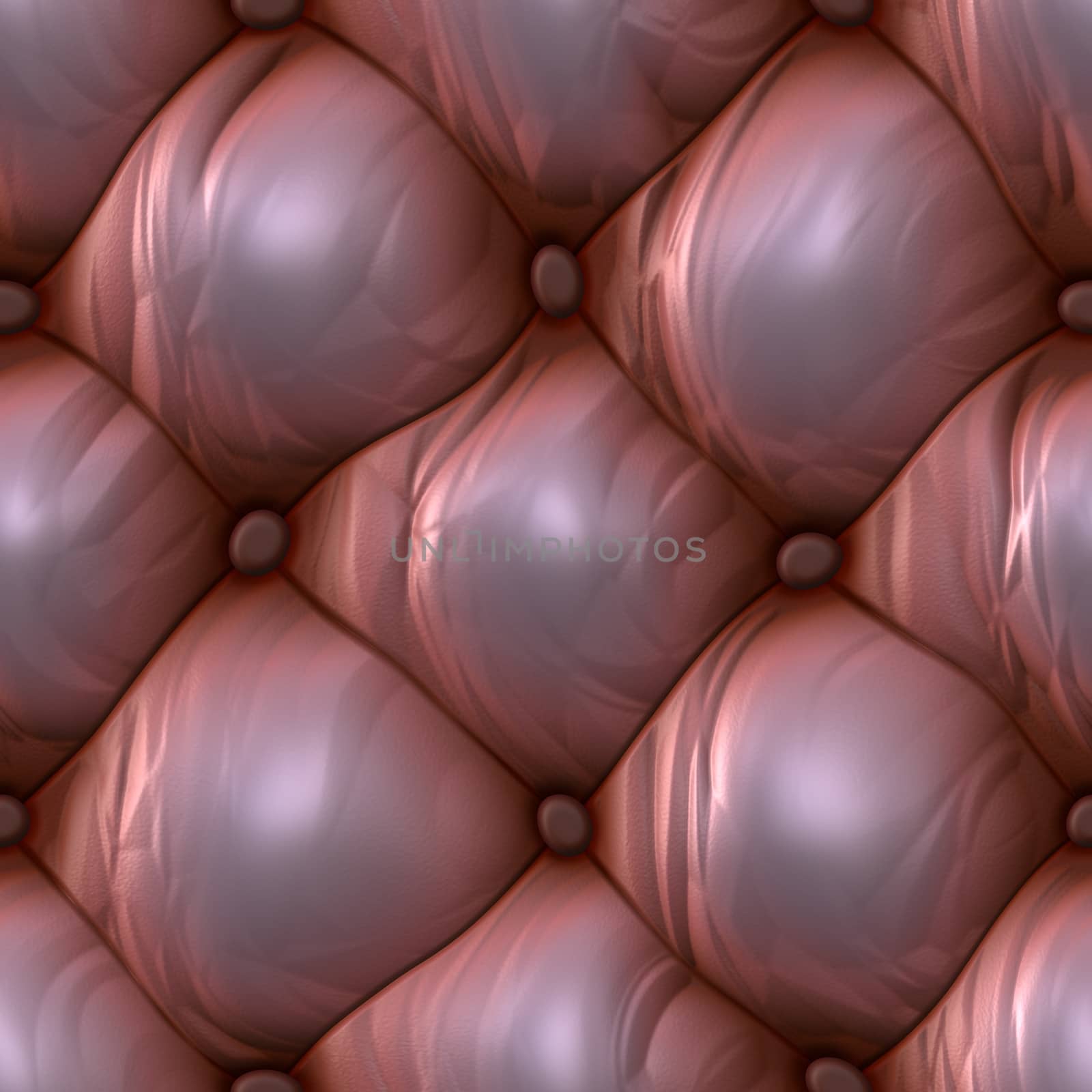 Seamless computer generated high quality texture of padding cushion