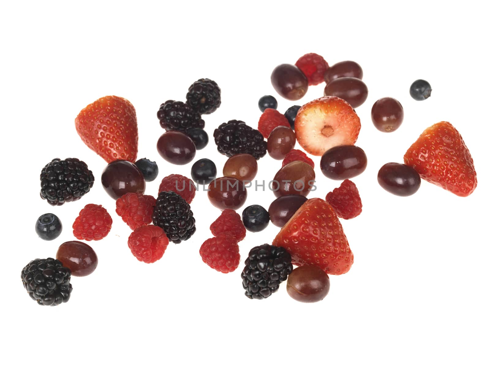 Mixed Fruit Berries by Whiteboxmedia