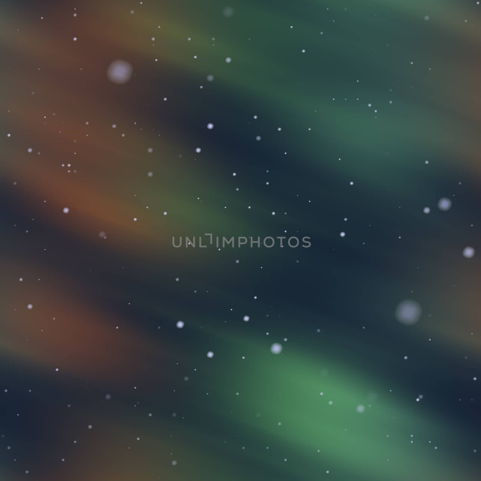 Aurora borealis computer generated image by Nanisimova