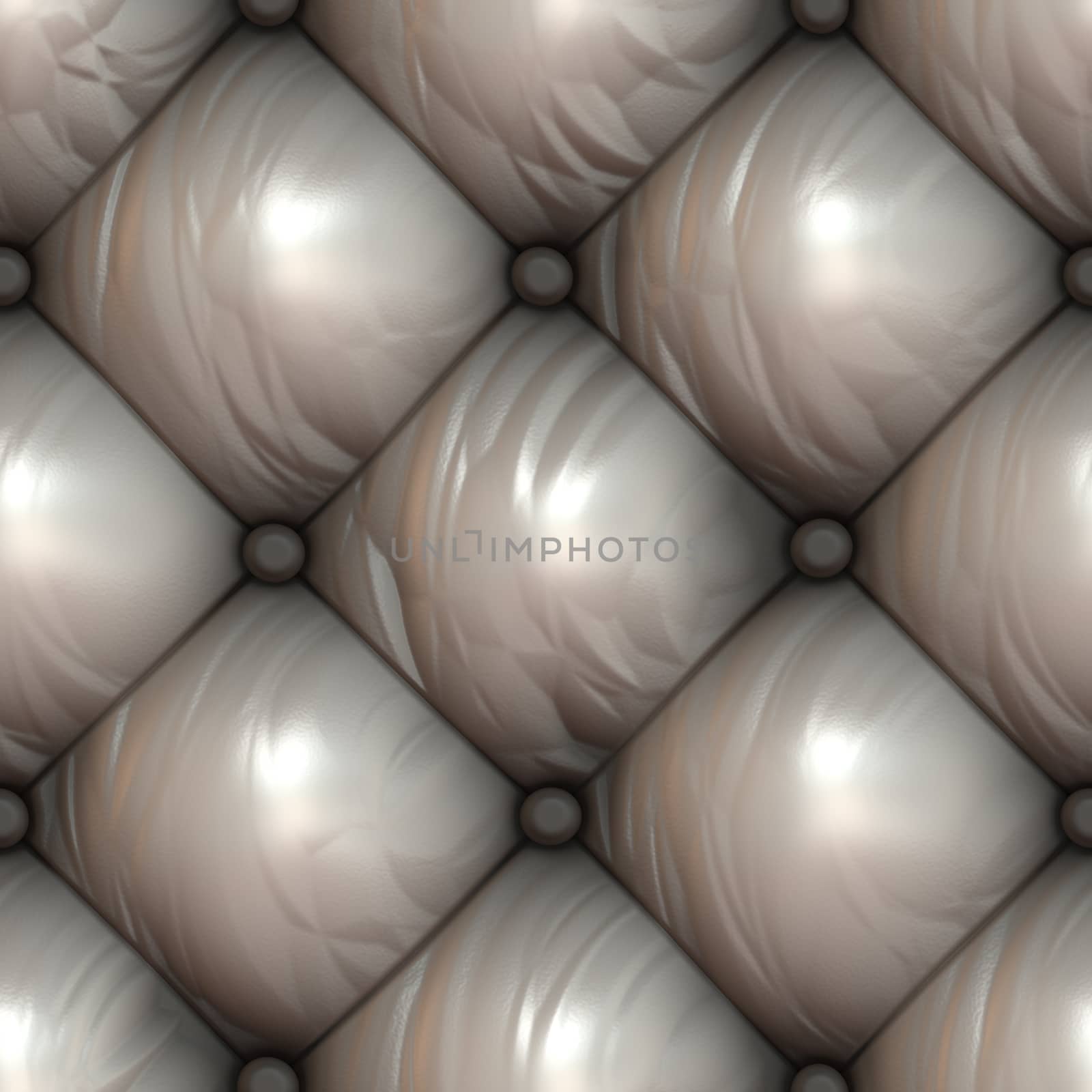 Seamless computer generated high quality texture of padding cushion