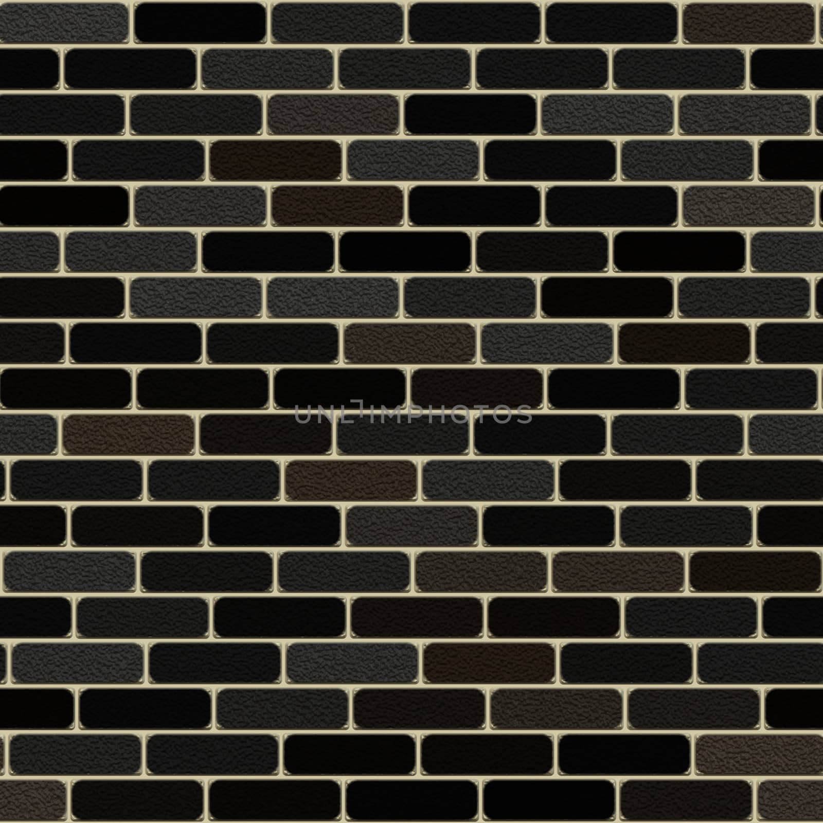 Seamless computer generated high quality brick wall texture background