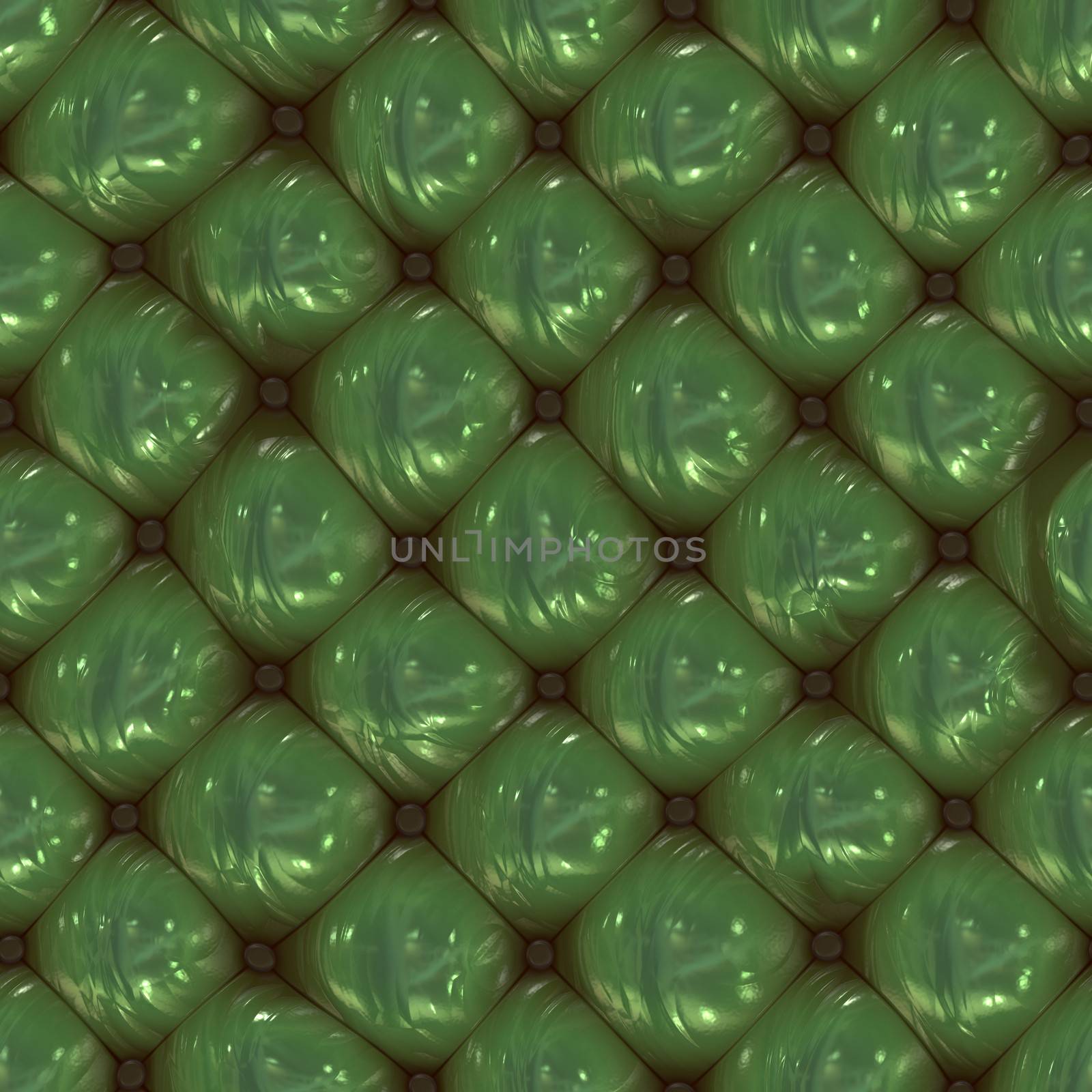 Seamless computer generated high quality texture of padding cushion