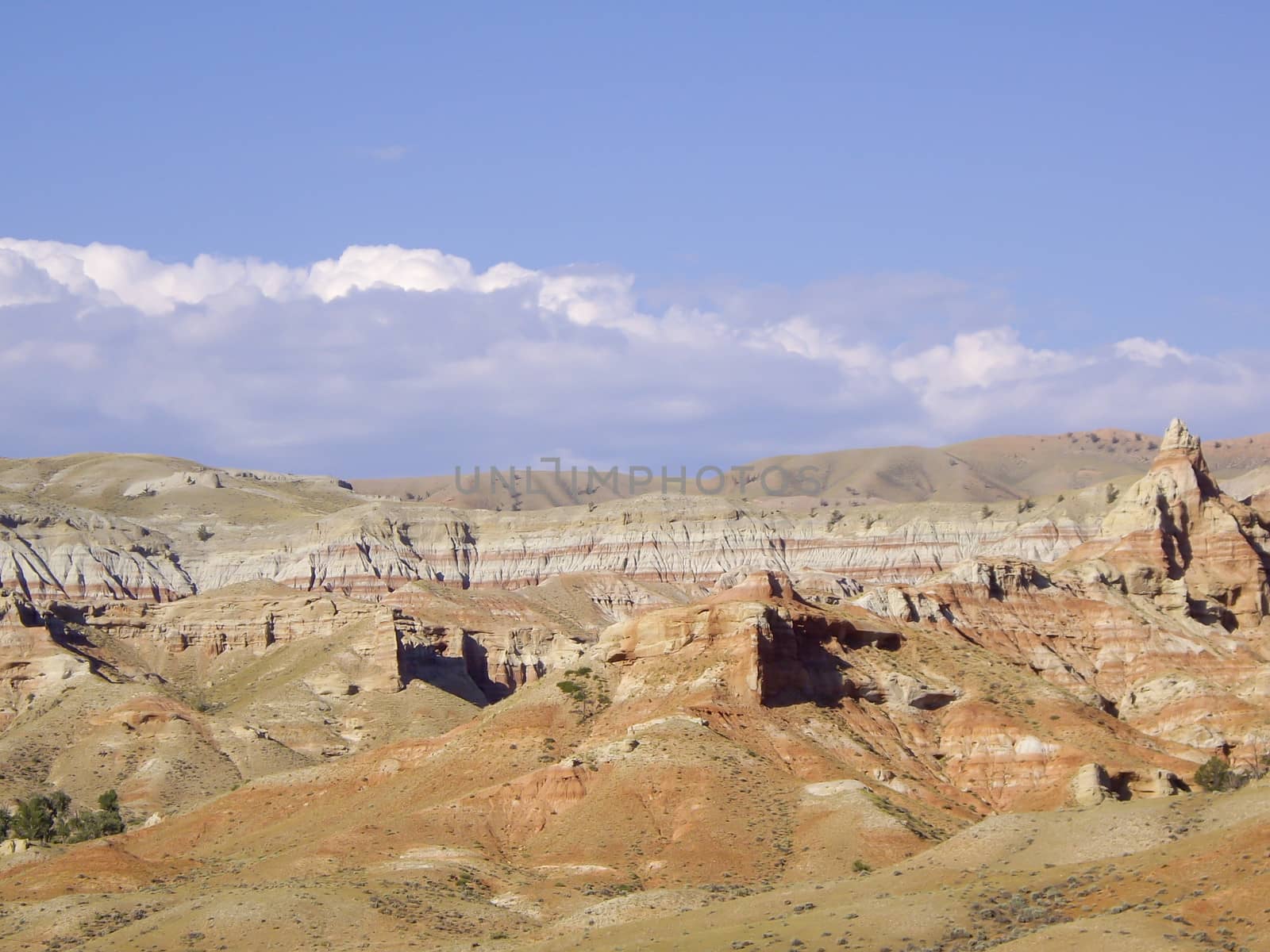 Vast desert scenic