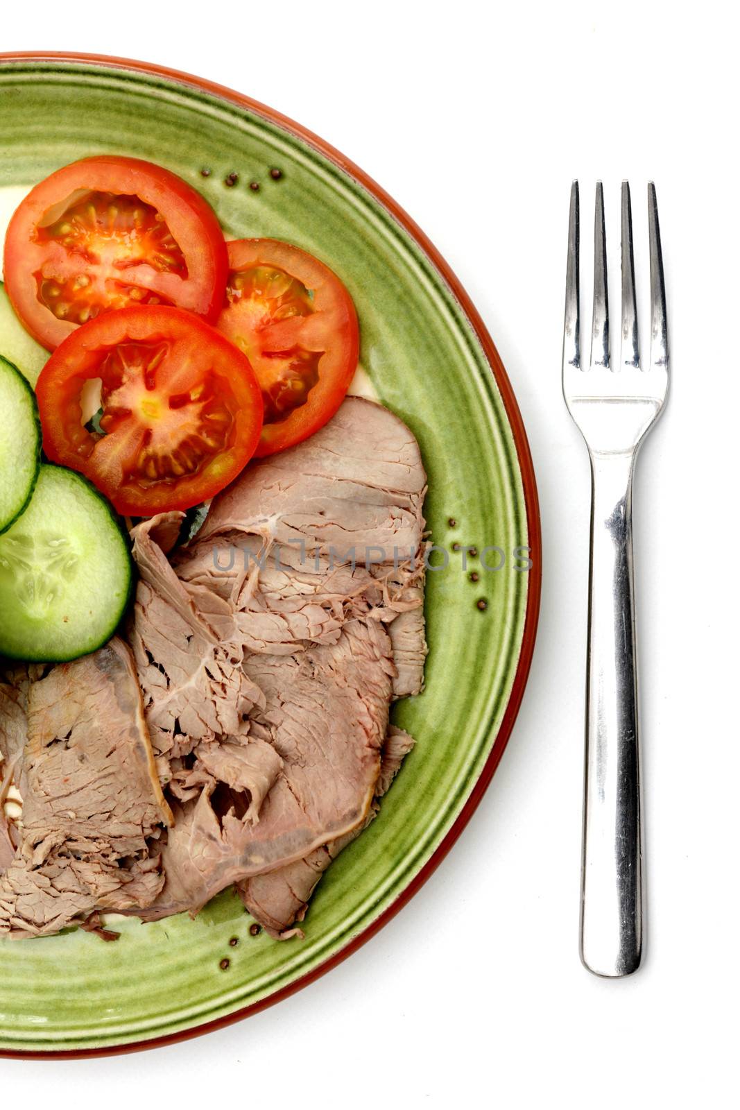 Cold Roast Beef Salad by Whiteboxmedia
