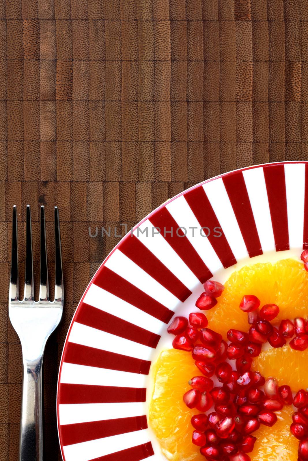 Pomegranate and Orange Salad by Whiteboxmedia
