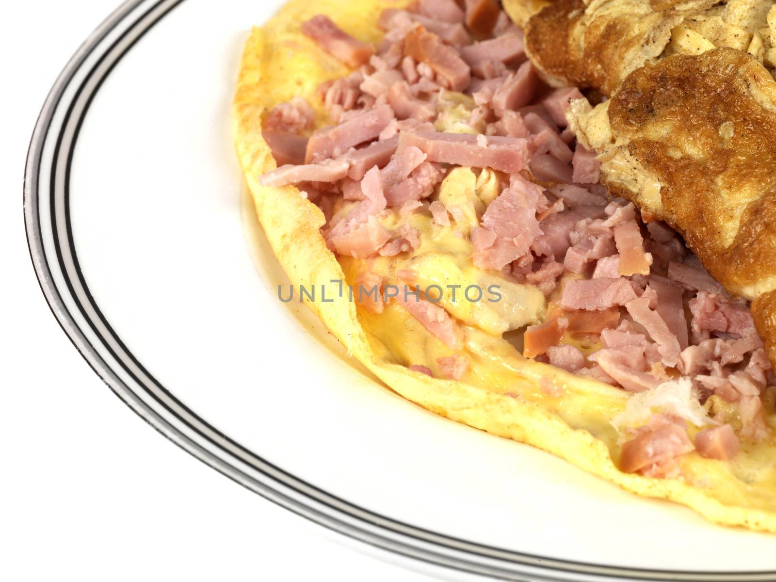 Ham Omelette by Whiteboxmedia