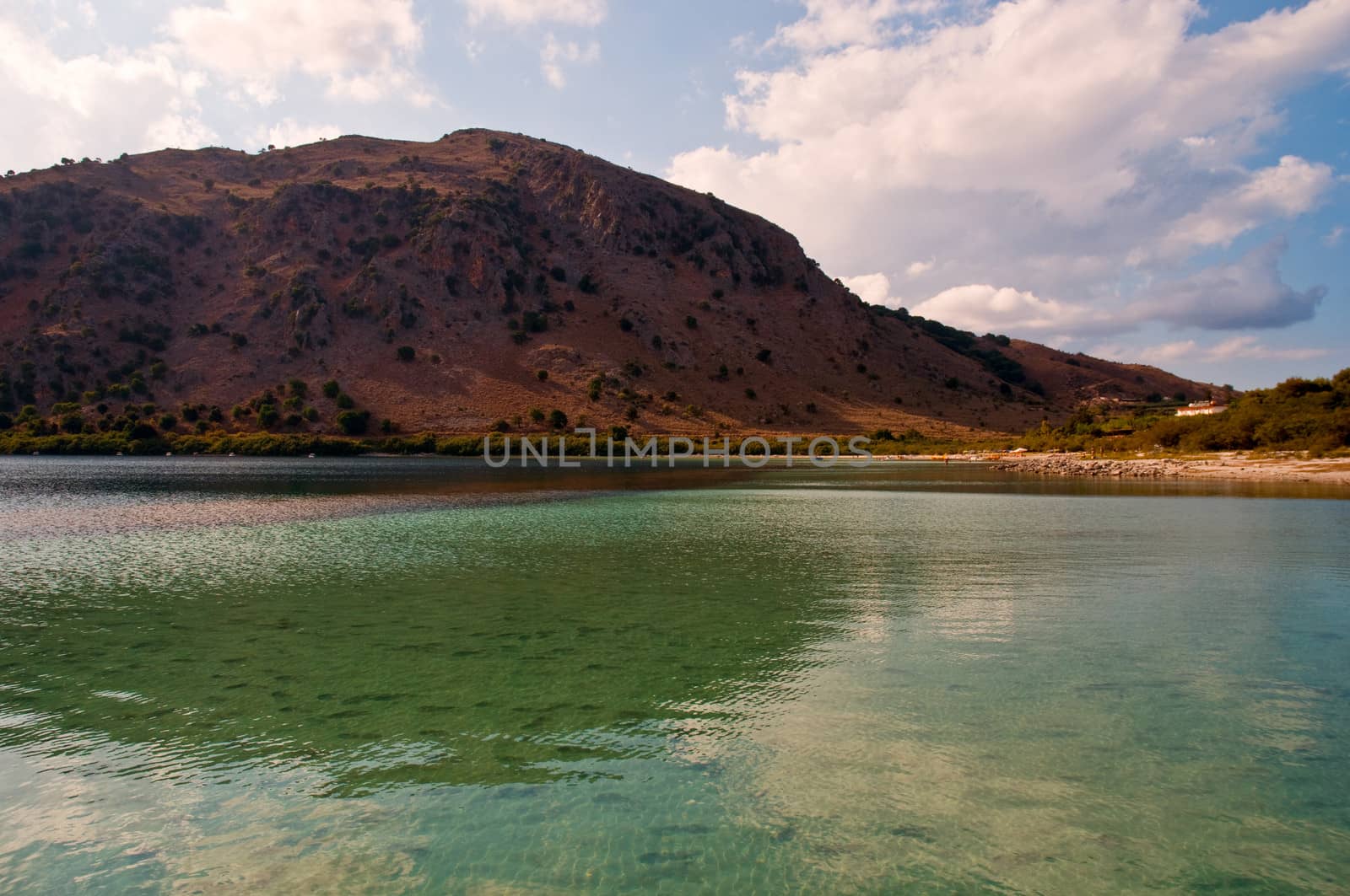 Lake Kournas, Crete, Greece. by LarisaP