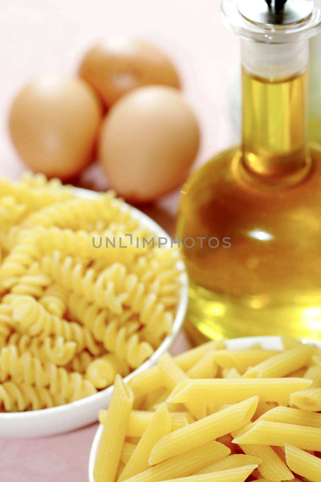 Dried Pasta and Olive Oil