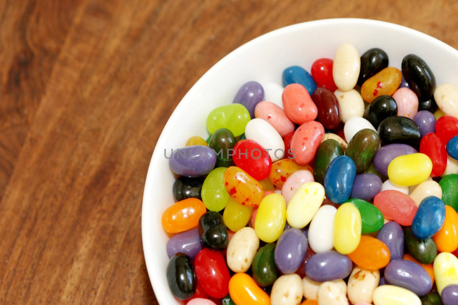 Bowl of Jelly Beans by Whiteboxmedia