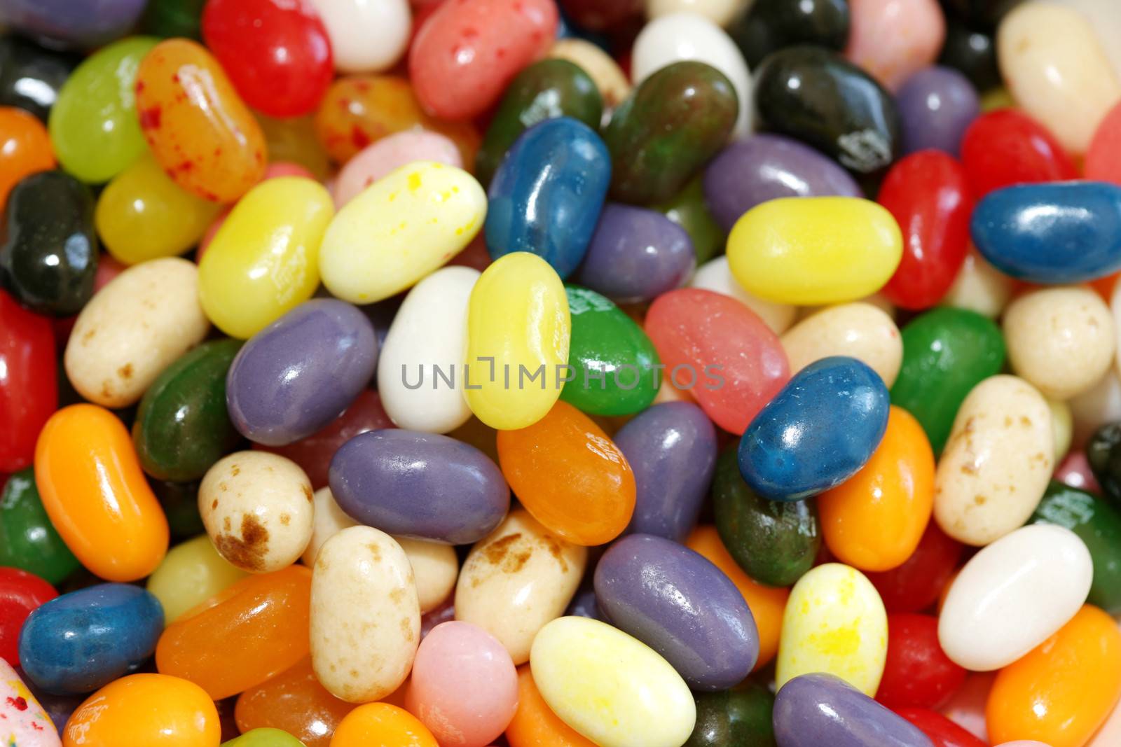 Bowl of Jelly Beans by Whiteboxmedia