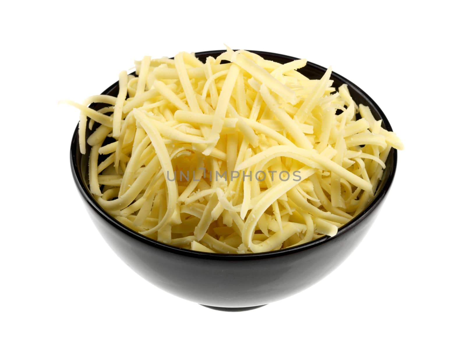 Bowl of Grated Cheese by Whiteboxmedia