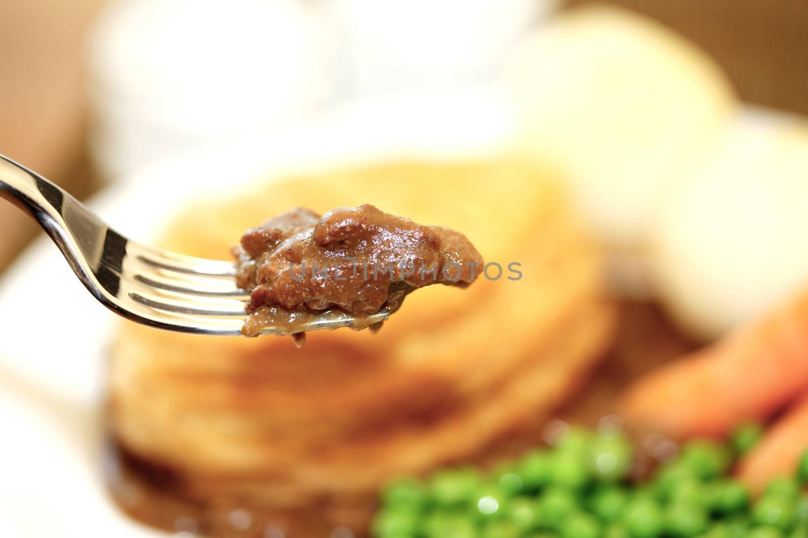 Steak and Ale Pie with Vegetables