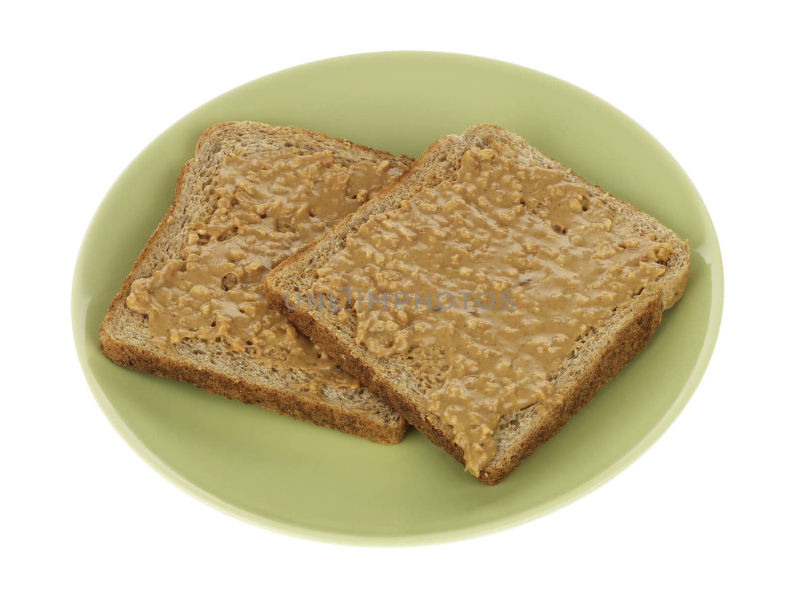 Wholemeal Toast with Peanut Butter