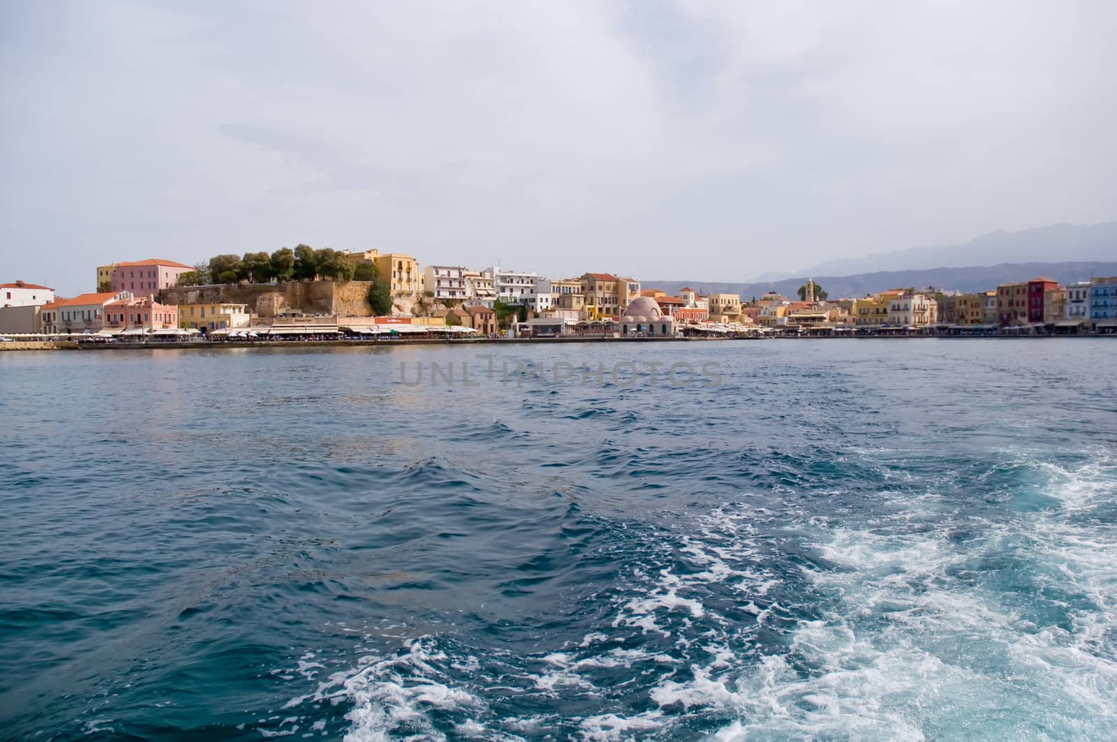 Chania .Crete (Greece) - panoramic image . by LarisaP