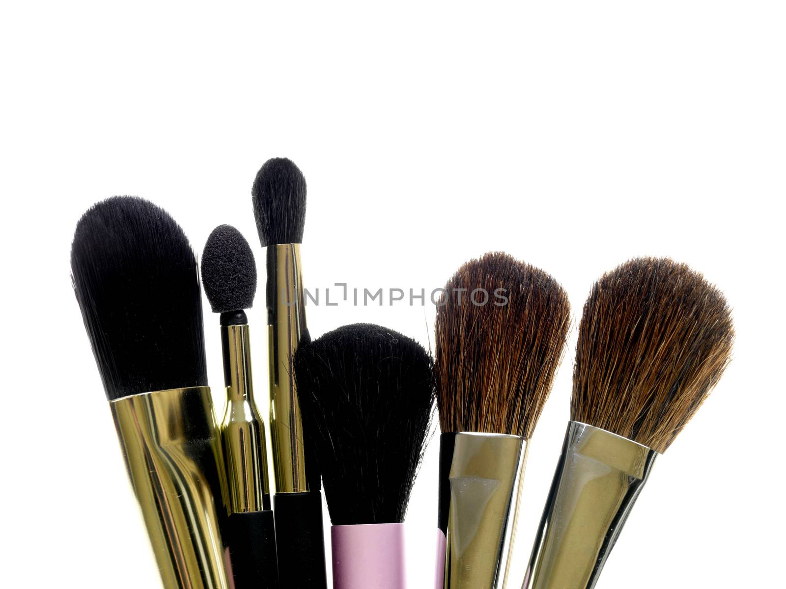 Assorted Makeup Brushes by Whiteboxmedia