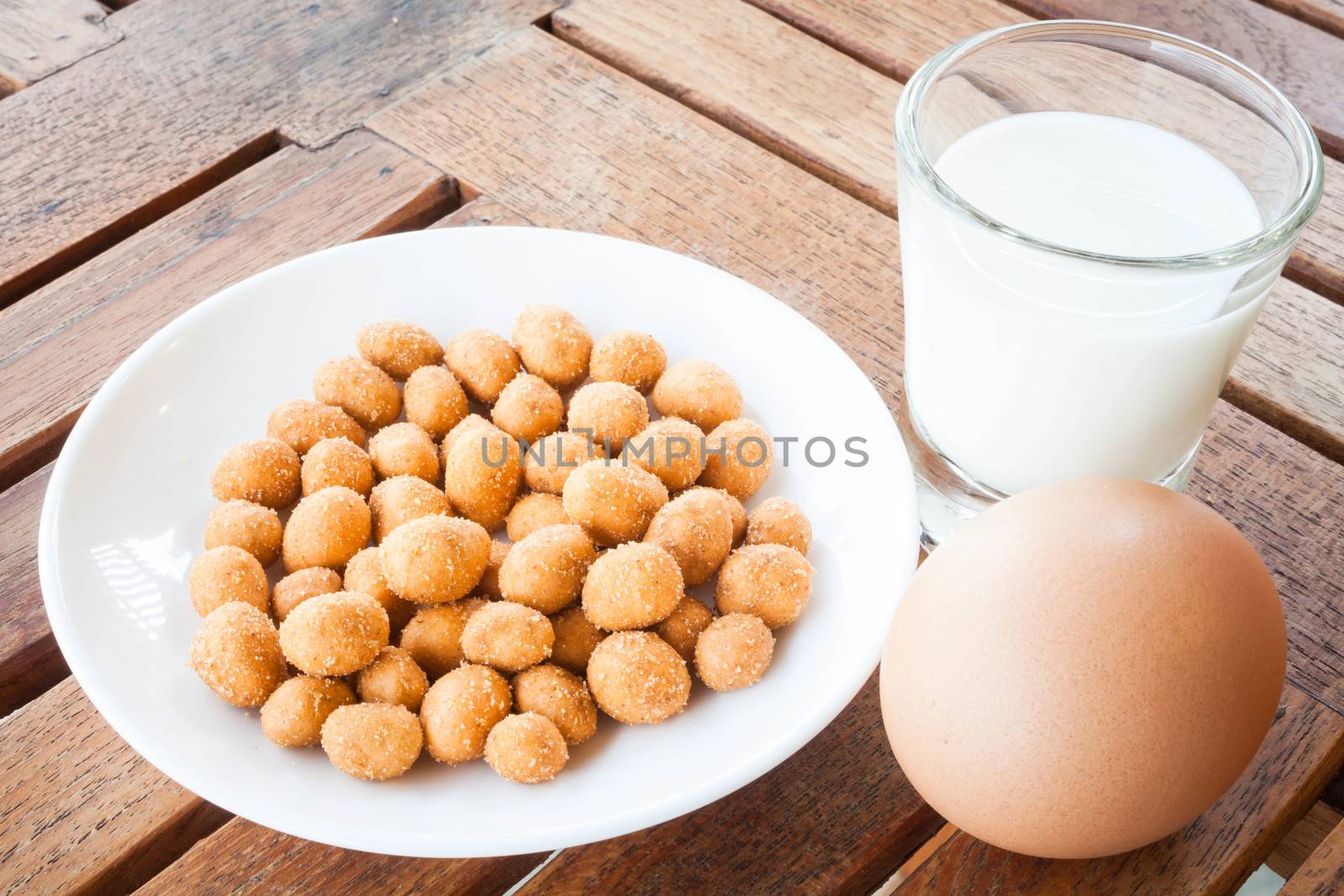 Protein nutrients of peanut ,milk and egg