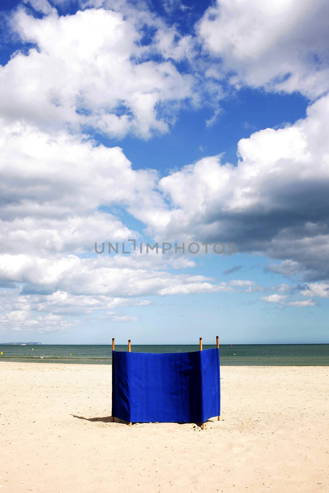 Beach Wind Breaker by Whiteboxmedia