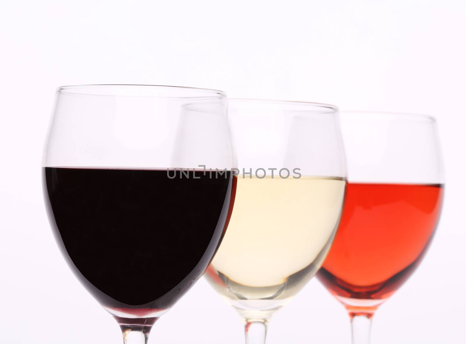 Three glass of wine by indigolotos