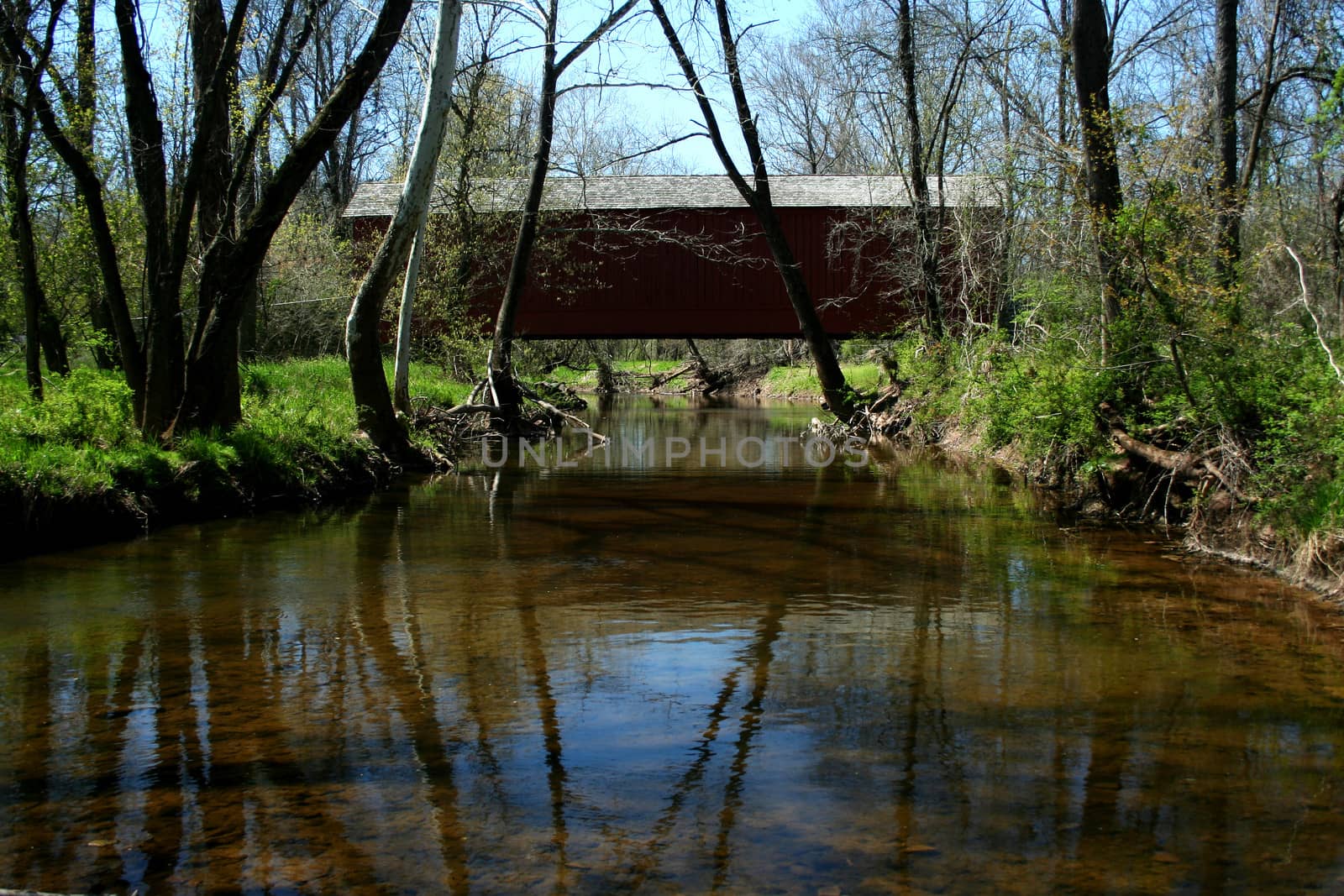 Van Sandt covered bridge in PA