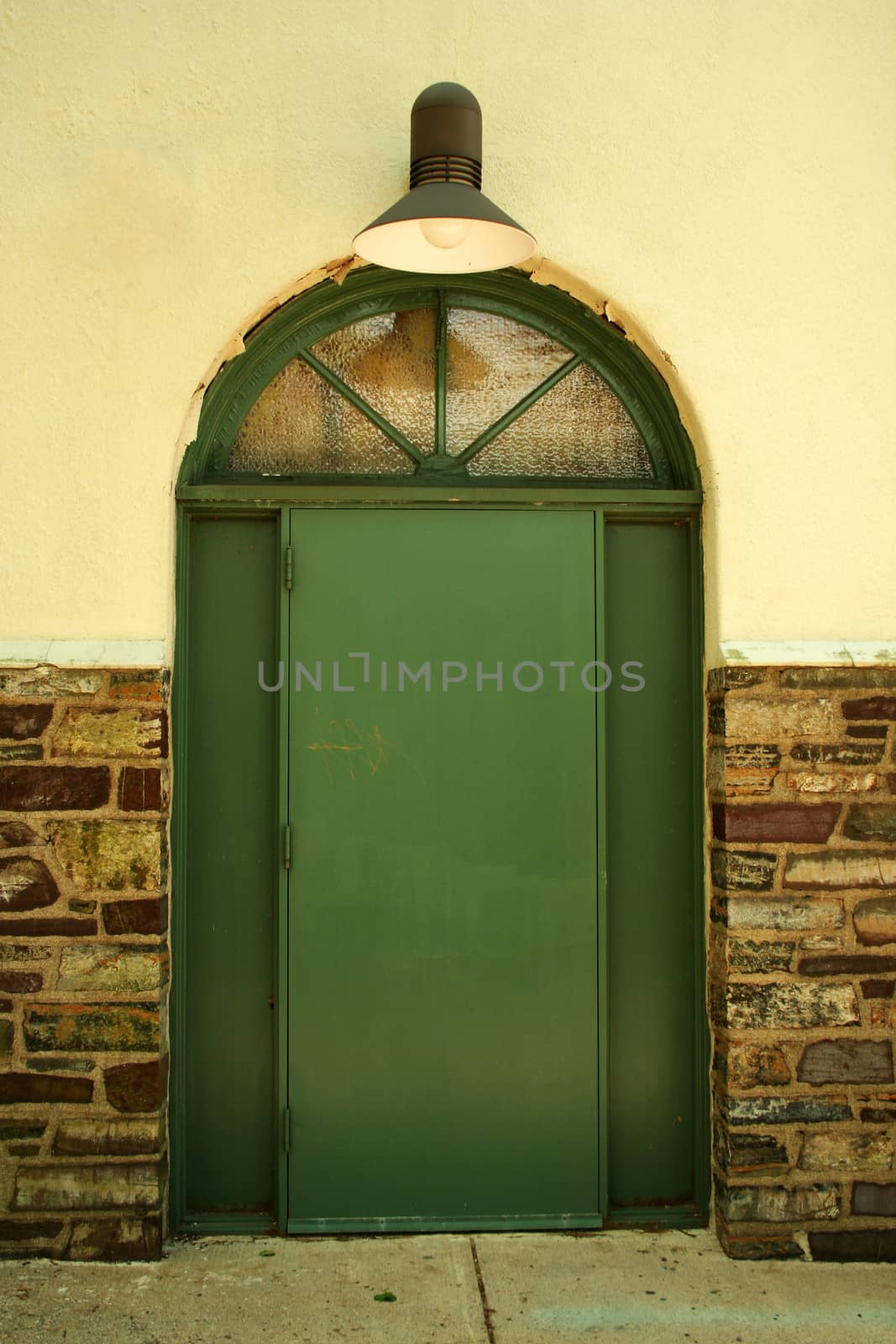 Door with light by njnightsky