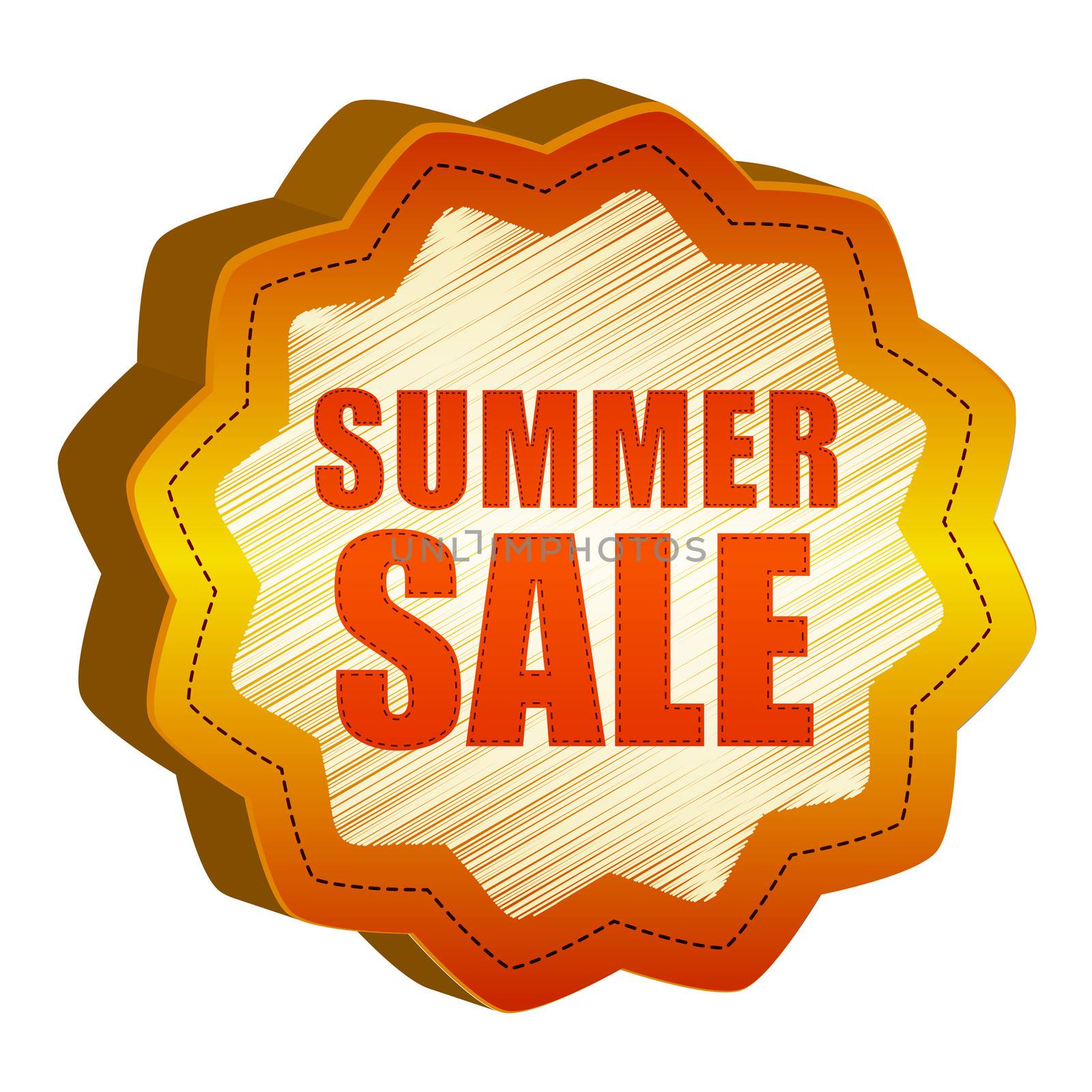 label summer Sale by marinini