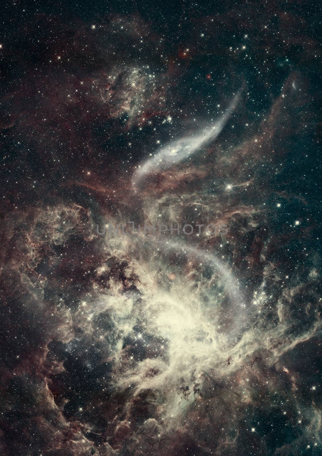 Star field in space by richter1910