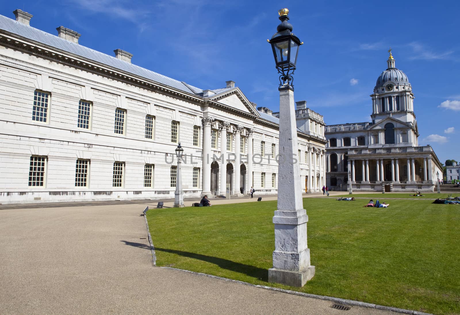 The Royal Naval College in Greenwich, London.