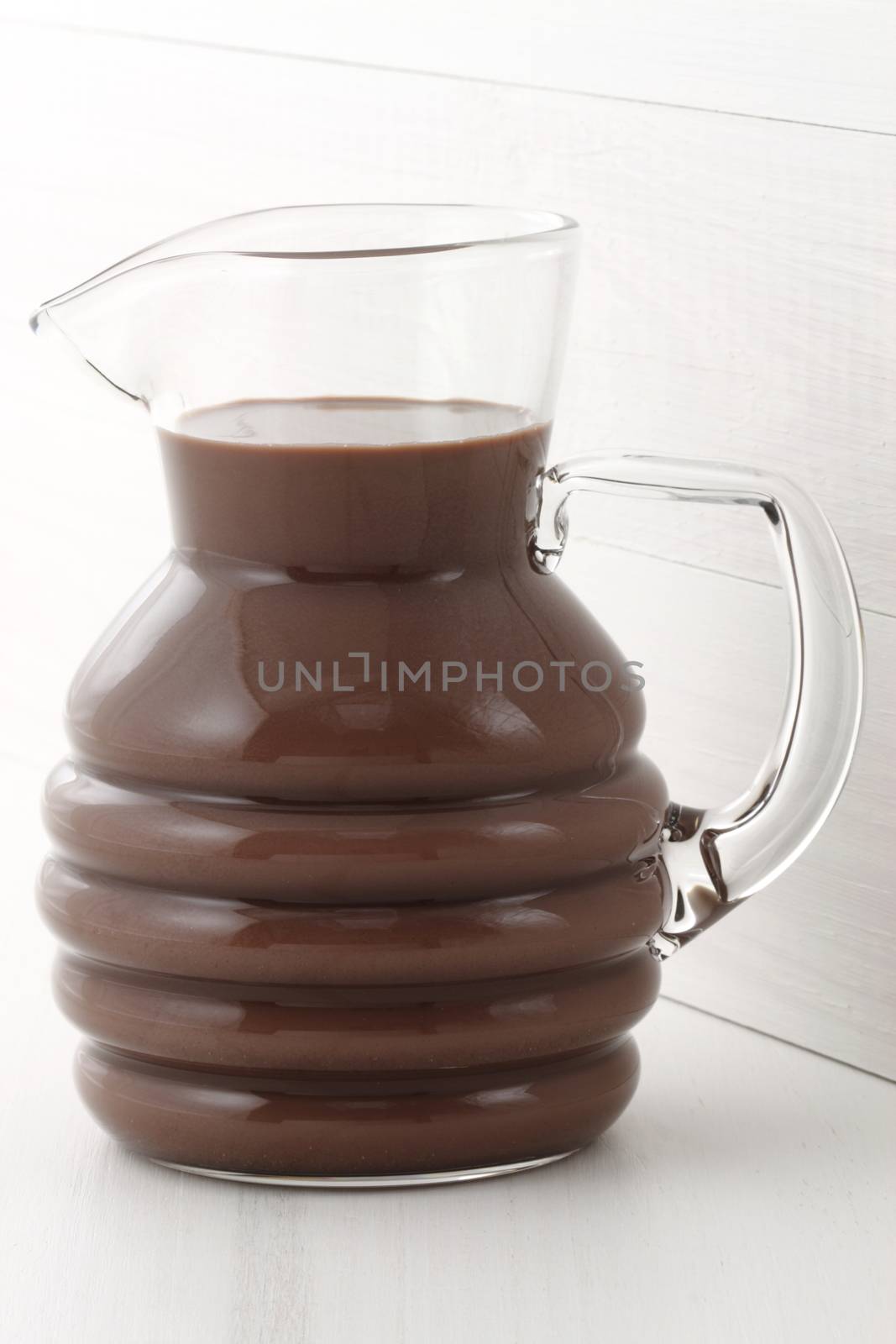 chocolate milk  jar  by tacar