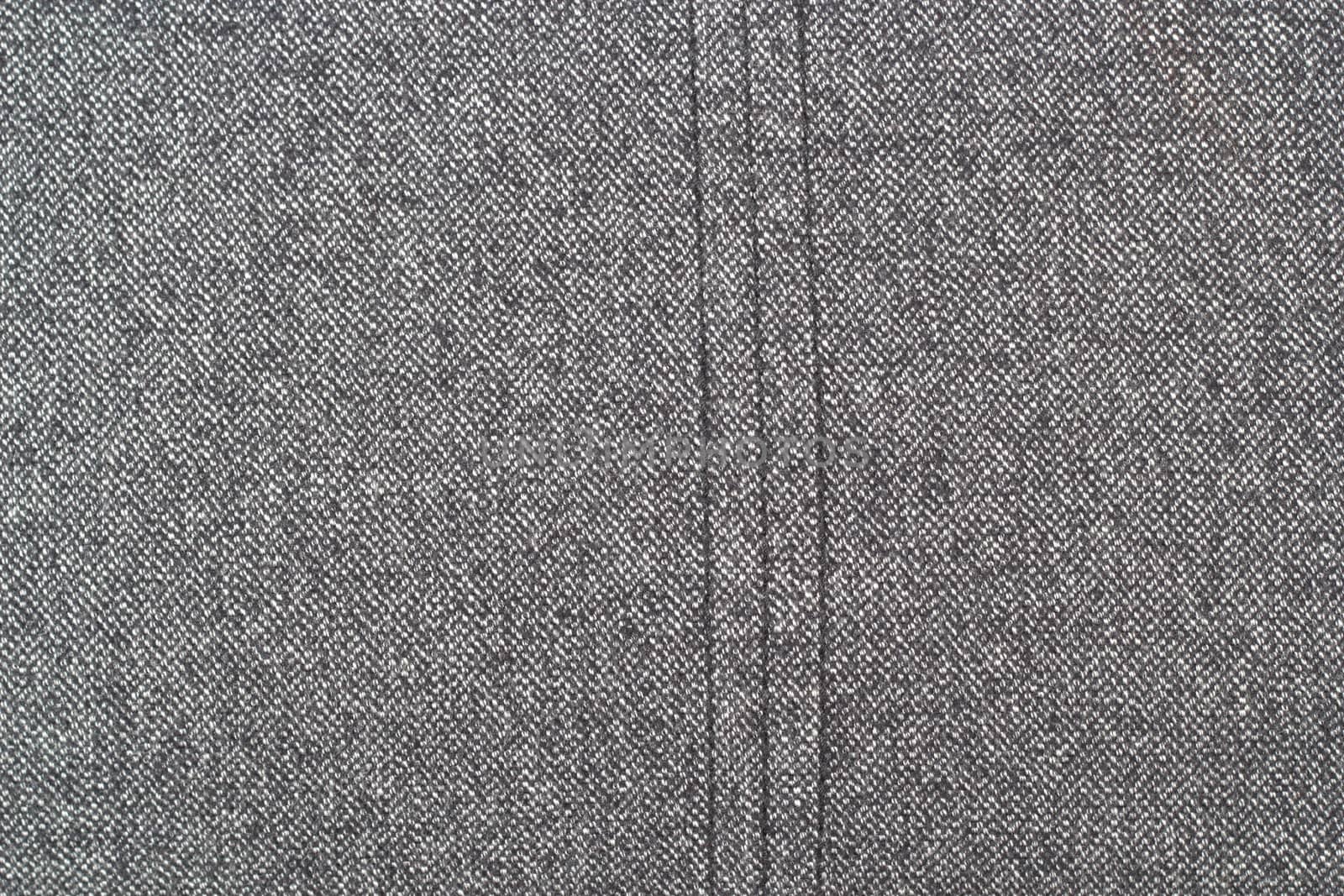 textured fabric - jacket material with seam