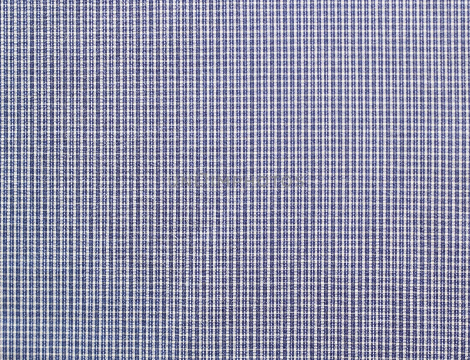 textured shirt material - pattern with blue parallel lines over white