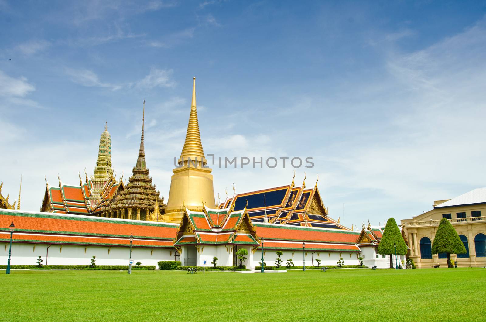 Wat pra kaew, Grand palace ,Bangkok,Thailand.