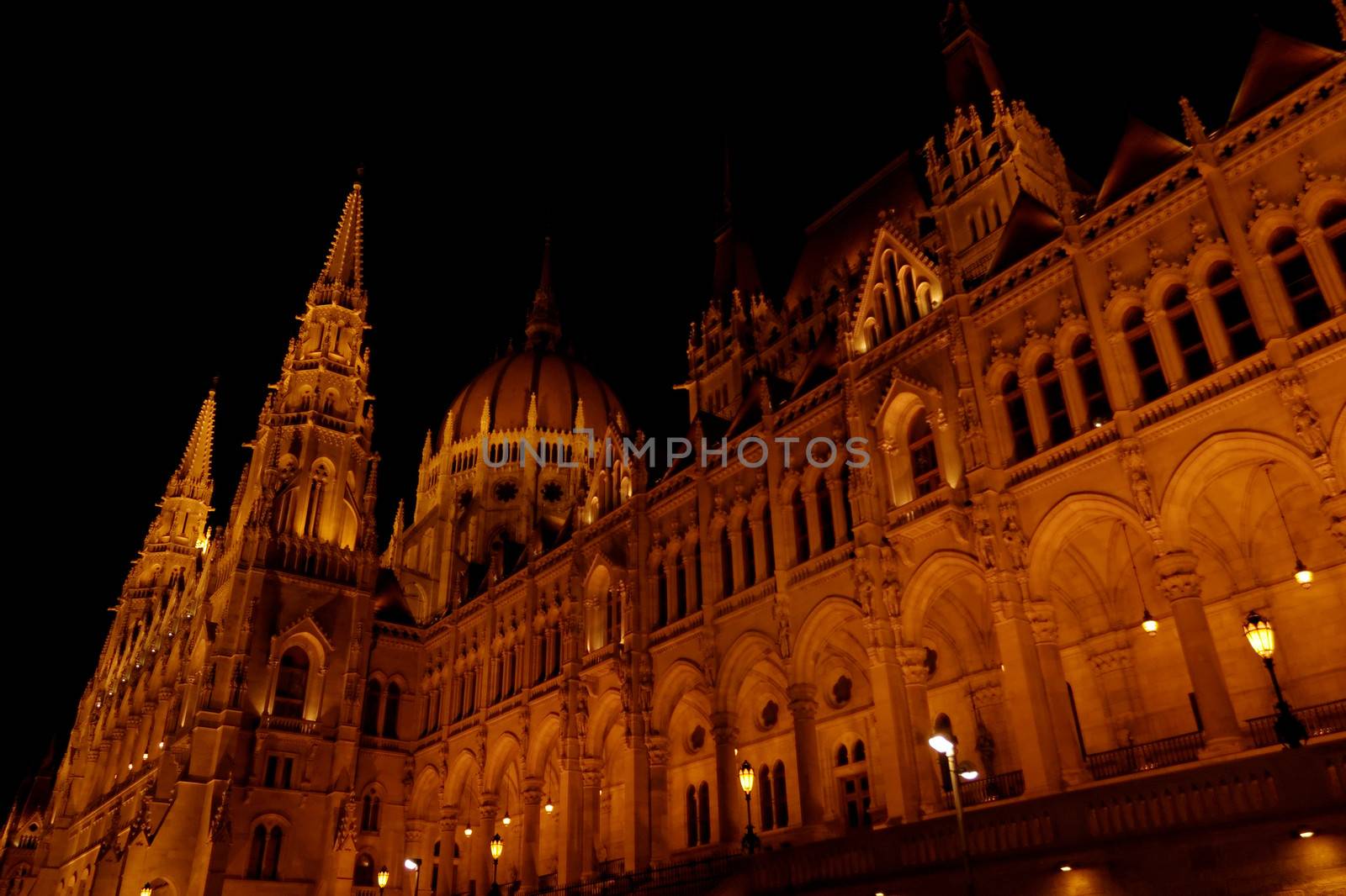 Budapest Parliament building (detail) by NagyDodo
