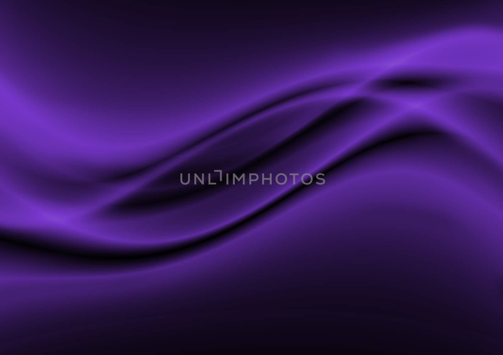 Abstract curve with purple background