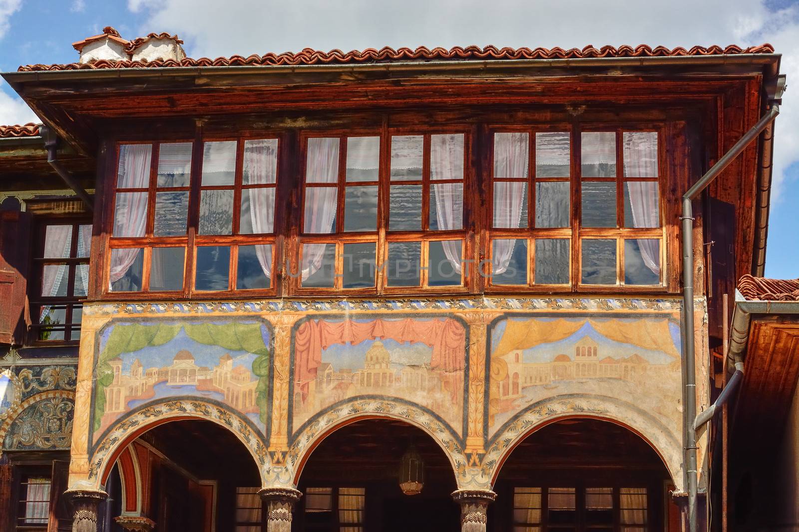 A traditional old house in Koprivshtitsa Bulgaria, from the time by velislava