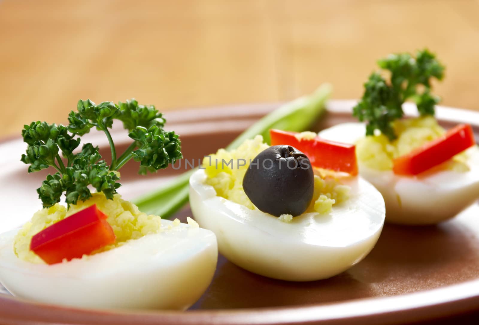 stuffed eggs  by Fanfo