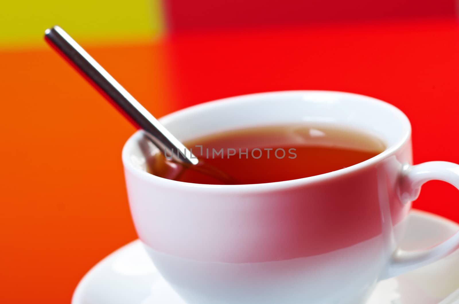  cups of tea .closeup