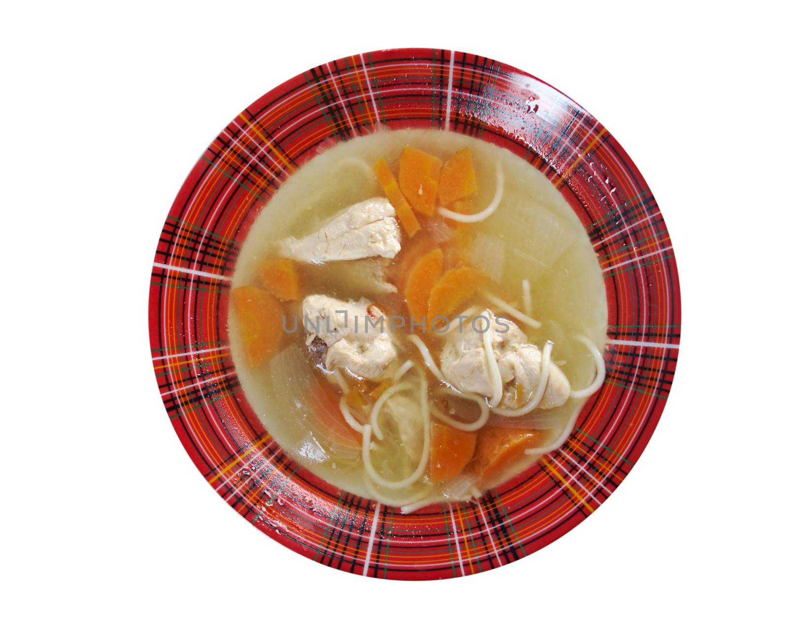 Chicken homemade  soup  by Fanfo