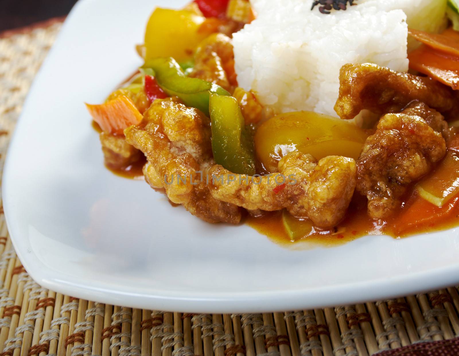 pork with vegetable  by Fanfo