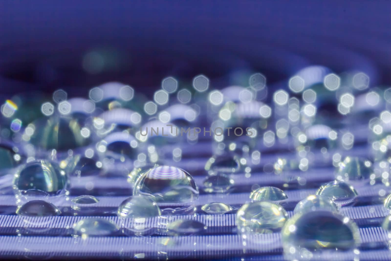 Abstract Waterdrops Closeup Background by levonarakelian