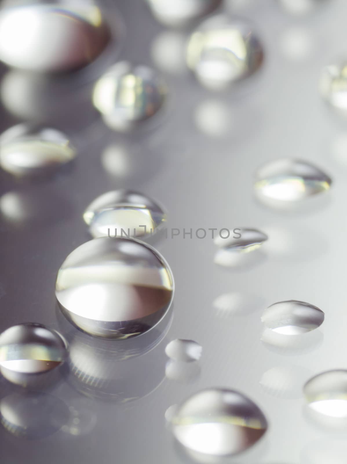 Abstract Waterdrops Closeup Background by levonarakelian
