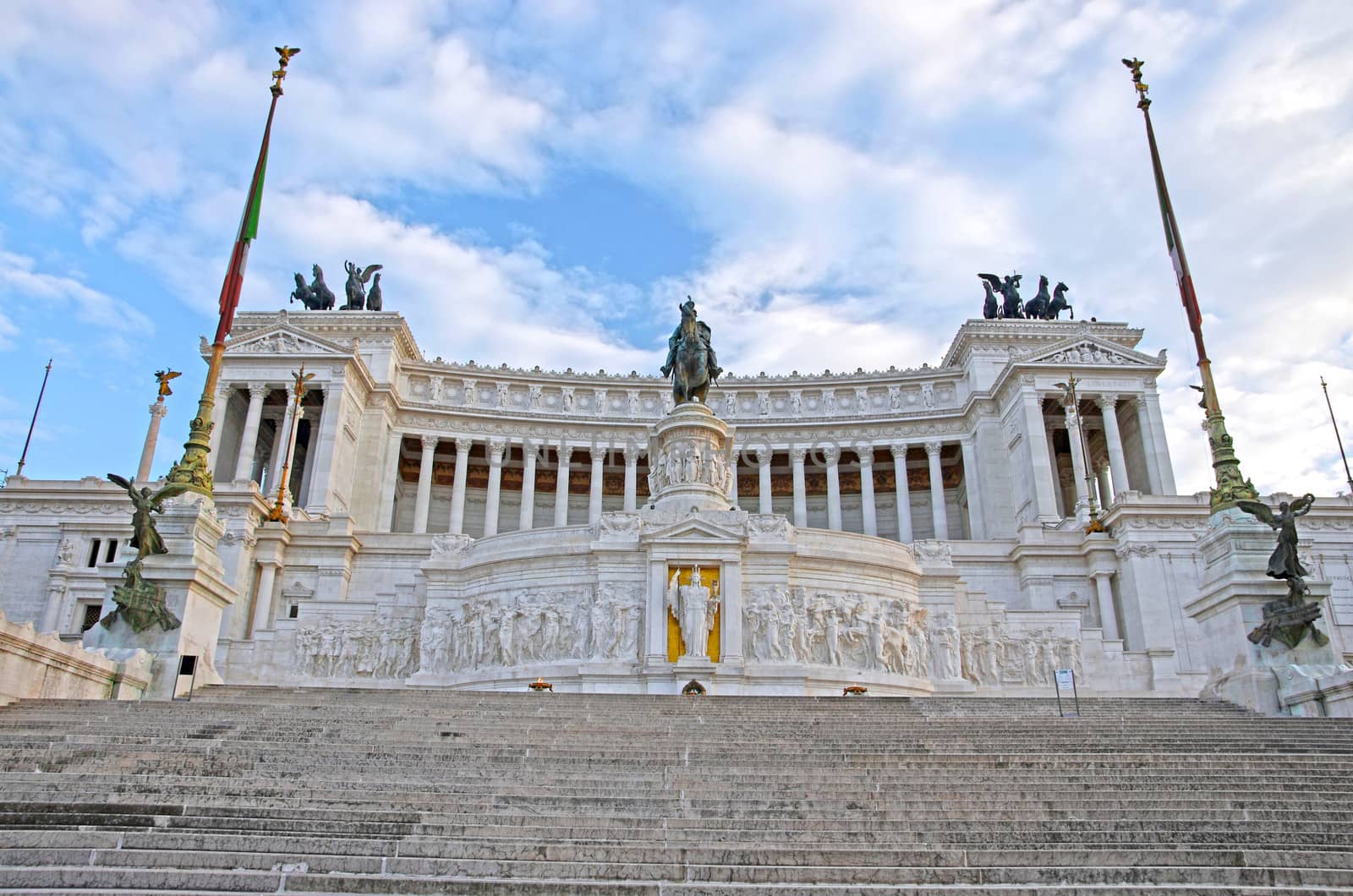 Monument of Vittorio Emanuel II in Rome, Italy