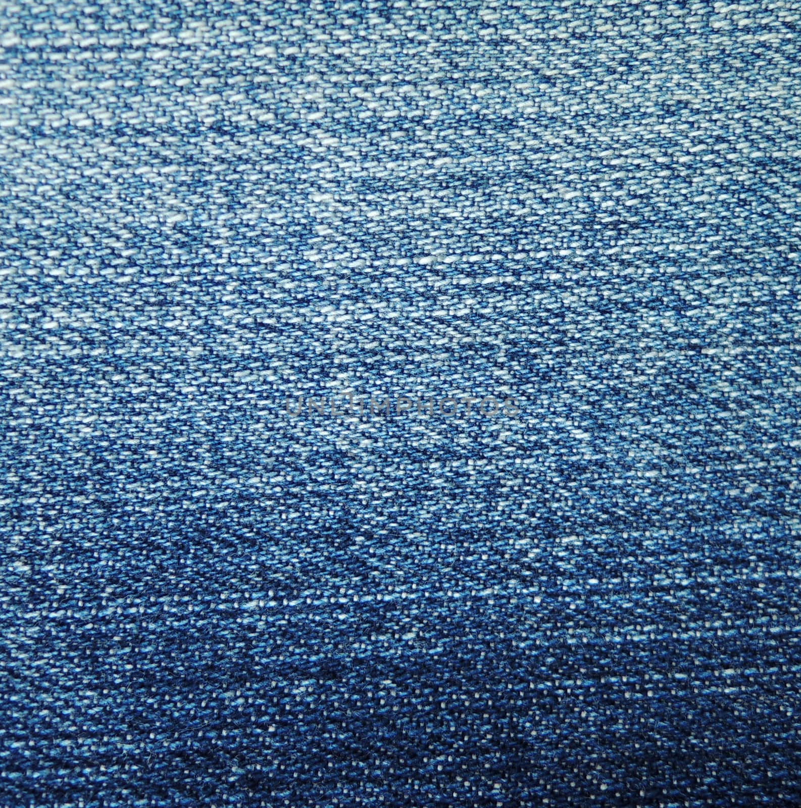 Texture of blue jeans textile close up

