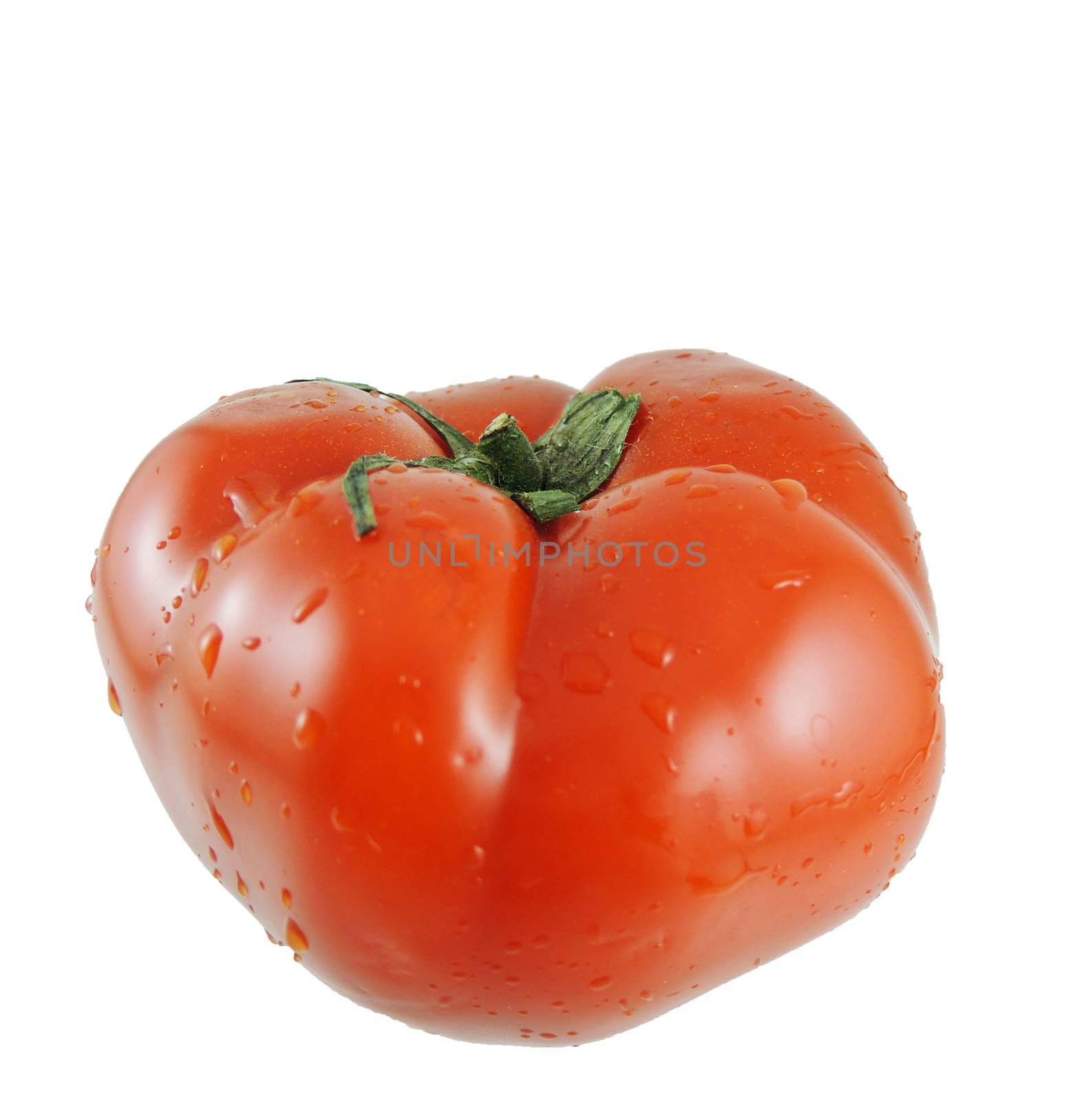 Tomato isolated on white background