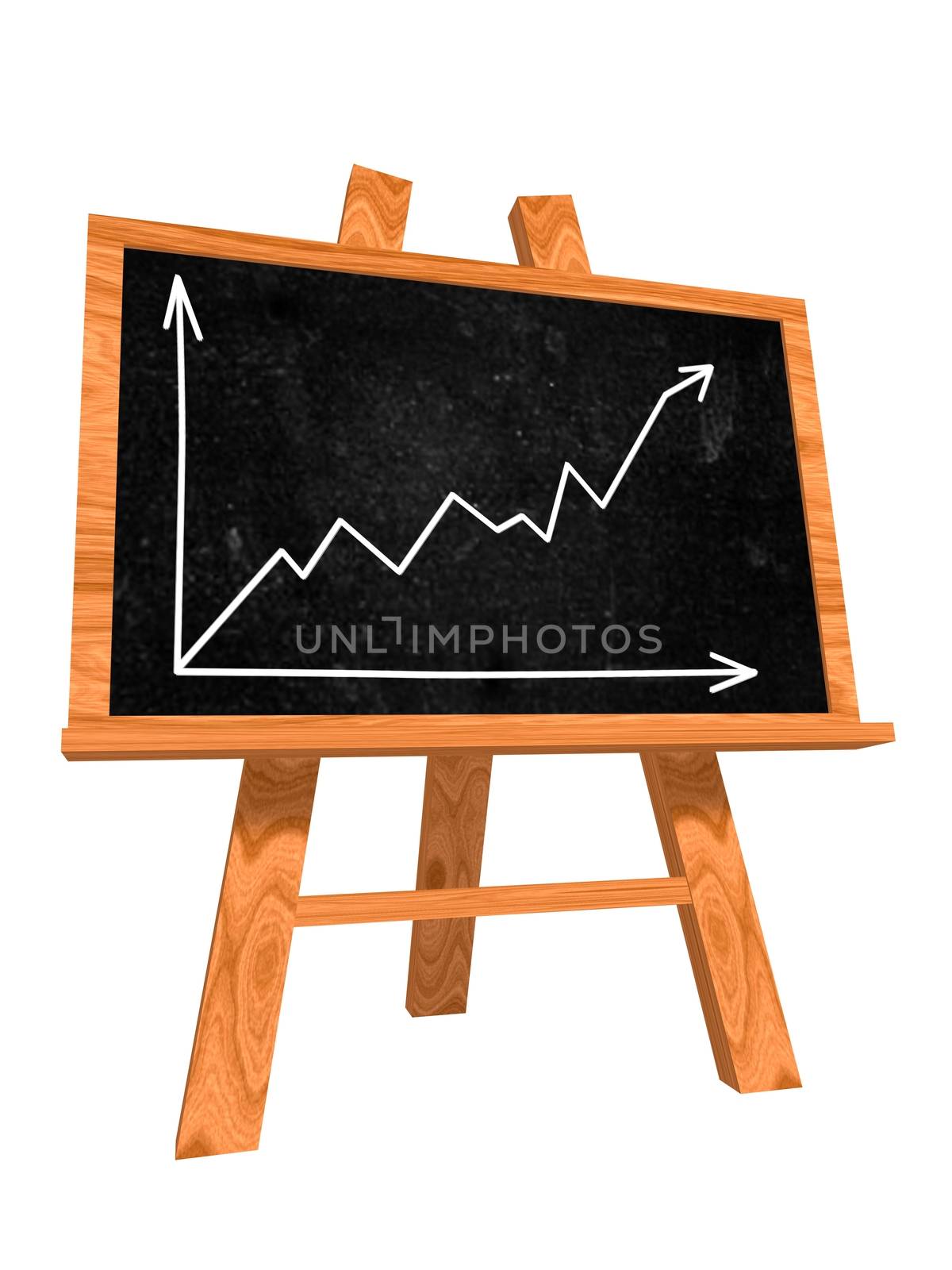 Blackboard graph symbol by marinini