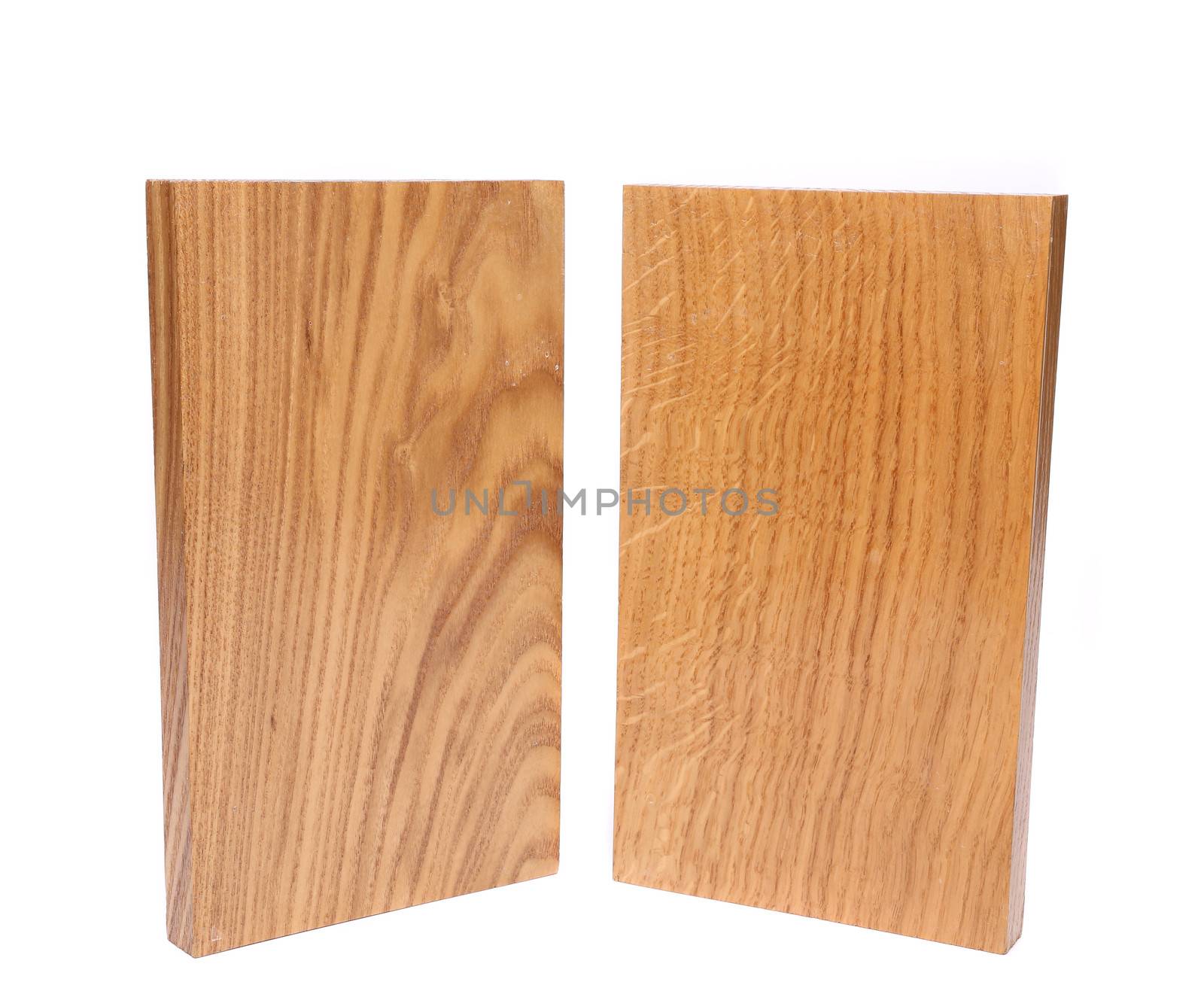 Two vertical boards (acacia, oak) by indigolotos