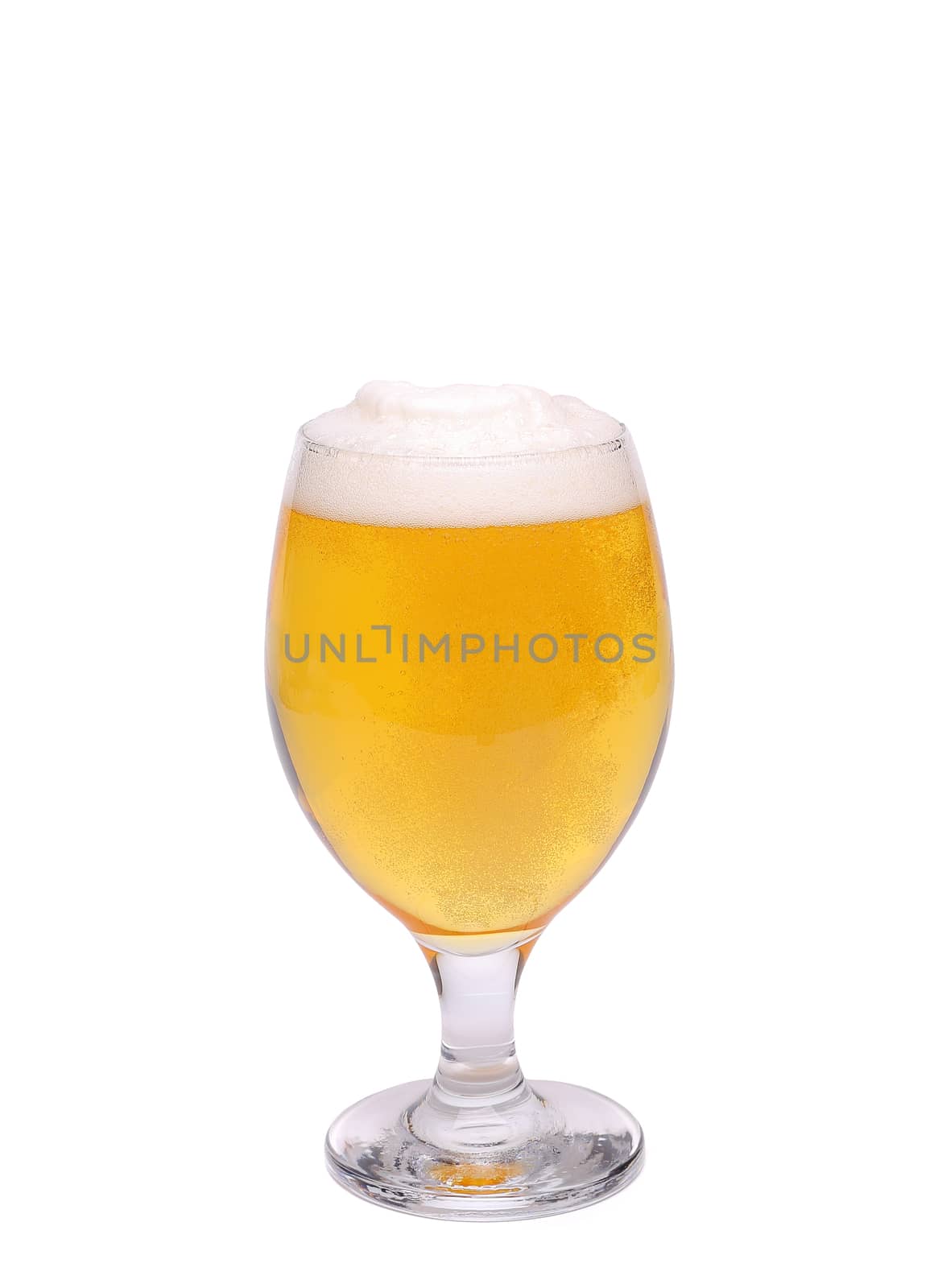 Glass of beer by indigolotos