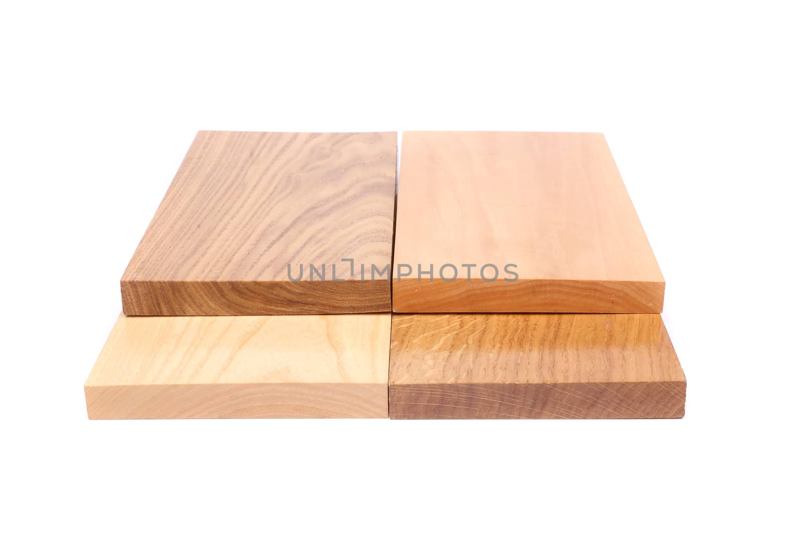 Four ends boards (acacia, oak, elm, lime) by indigolotos