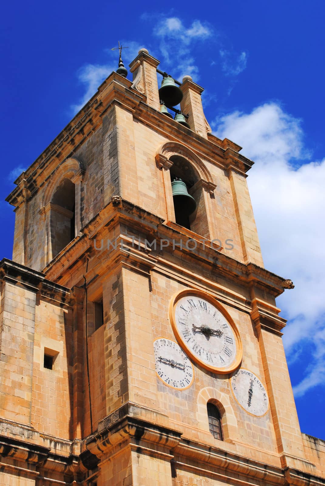 St. Johns Co-Cathedral (Maltese: Kon-Katidral ta’ San Ġwann), located in Valletta, Malta, was built by the Knights of Malta between 1573 and 1578, having been commissioned in 1572 by Grand Master Jean de la Cassière as the conventual church of the Order of the Knights Hospitaller of St John, known as the Knights of Malta. The Church was designed by the Maltese military architect Glormu Cassar (Girolamo Cassar) who designed several of the more prominent buildings in Valletta.