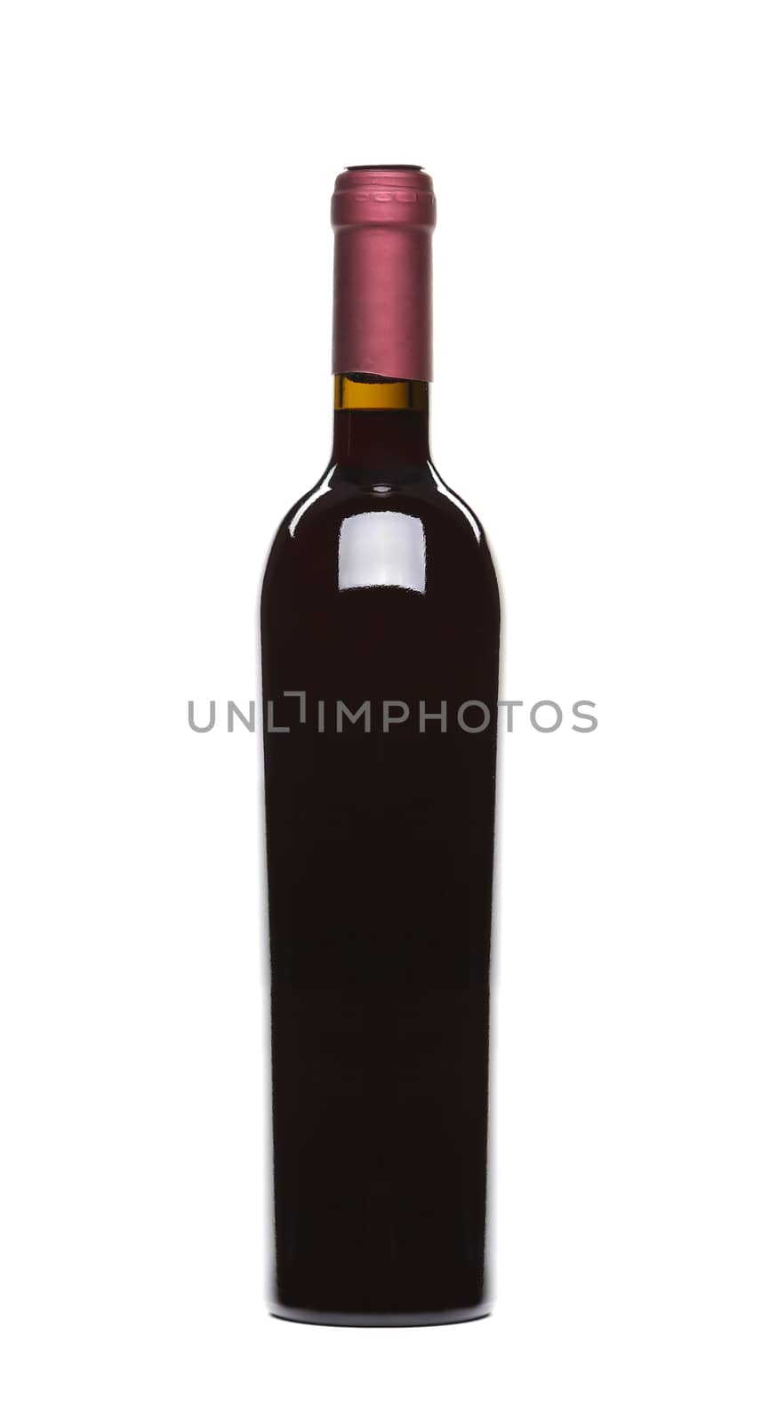red wine bottle by indigolotos